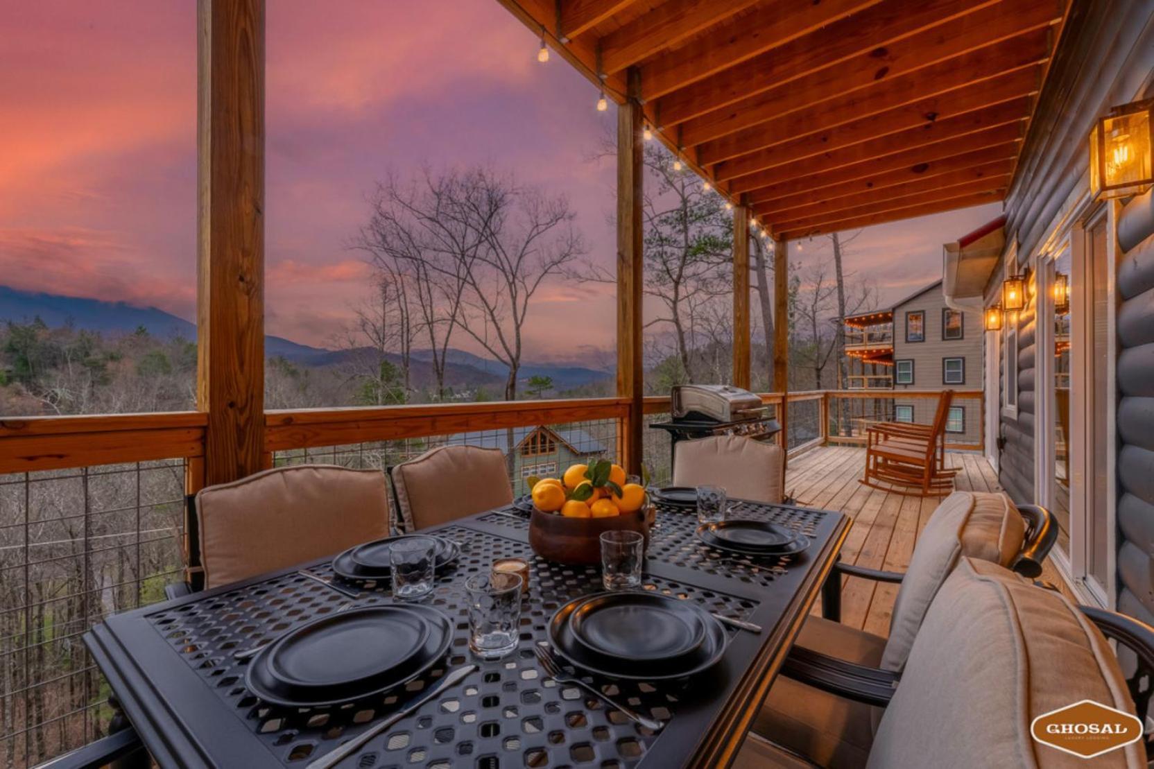 Tranquil Mountain Getaway By Ghosal Luxury Lodging Гатлинбург Экстерьер фото